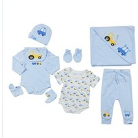 Organic Cotton Clothing Gift Set Little Car Print