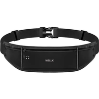 HUALIAN ODM&OEM Elastic Sports Waist Pack Fanny Packs Running Belts Waist Bum Bag
