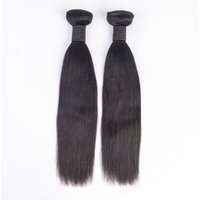 Wholesale Brazilian Yaki Straight Human Hair Weft 100g 12A Brazilian Virgin Hair Extensions for Weaving
