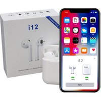 I12 Touch Tws 5.0 BT Function Blue tooth Headset Hands Free Control Music Noise Cancelling Business Game Earphone