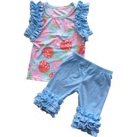 Little Floral Flutter Icing Tank Top