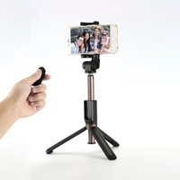 3 in 1 Wholesale Extendable Wireless flexible Selfie Stick with Tripod for Mobile Phones iphone X , i phone 8 7 6s , samsungs