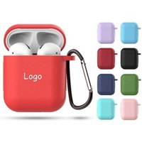 Air Buds Air Pod Case Silicone Waterproof Cover Custom Logo Protective Earphone for Earpods Covers