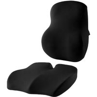 The Seat Cushion the Back Cushion Orthopedic Car Lumbar Cushion Set