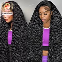 Brazilian Wholesale Deep Curly Glueless Hd Lace Frontal Wigs Natural Human Hair Wigs Human Hair Lace Front Wigs for Black Women
