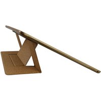 Newest popular folding ergonomic laptop stand holder fashion slim universal invisible tablet pc stand