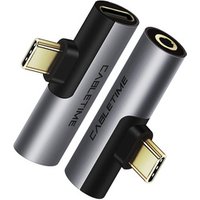 CABLETIME Aux Connector Type-C OTG USB C Splitters Type C to 3.5mm Jack Adapter For Xiaomi Mi 9 8 Mi9