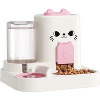 Automatic Cat Feeder Water Dispenser Dog Food Bowl Water Bottle Pet Product Cat Bowl Automatic Pet Cat Feeder