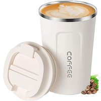 Double-Wall Smart 304 Stainless Steel Thermal Cup Barber Shop Portable Office & Car Coffee Tumbler Wholesale Vacuum Flask Bottle