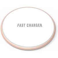 Round Shape QI Wireless Charger Charging Pad Fast Charge With Custom Logo For Huawei Honor