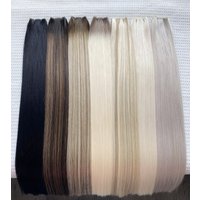 Professional Factory Wholesale European Remy Virgin Hair Extensions Double Drawn Cuticle Aligned for Single Weft Color