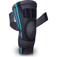 Professional Flexible Knee Brace Removable Adjustable Straps Breathable Waterproof Design for Football Basketball Protection