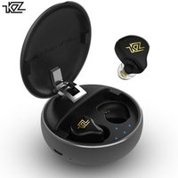 KZ T1 TWS Bluetooth 5.0 Headphone Wireless Touch Control Hybrid HIFI Bass Sports Noise Reduction HD Earbud