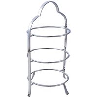 3-Tier Stainless Steel Modern Reusable Food Plate Stand for Tea Cake Display During Thanksgiving Father's Day Christmas New Year