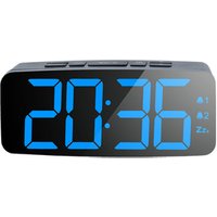 Classical LED Digital Alarm Clock Radio Snooze