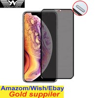 best dust proof net tempered glass privacy screen protector for iphone xr xs