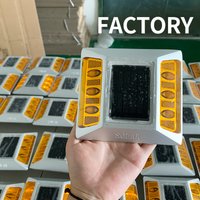 Walkway Driveway Low-profile Dm123 Shank Round Pcb Button Installation Deck Led Light Price Cat Eye Aluminum Solar Stud Road