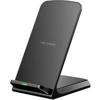 Hengye Amazon Top Sale Quick Charge Fast Charging 2000mA 5V Qi Wireless Charger Phone Stand for S6 S7 S8 Iphone 8 Plus X