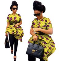 African Print Dashiki Top Plus 6XL