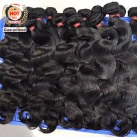 Top Quality Single Donor Cuticle Aligned Virgin Hair Bundles Remy 100 Human Hair Wholesale Raw Filipino Wavy Indian Hair Bulk