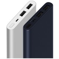 Original Xiaomi Mi Power Bank 2 10000mAh Dual USB Port Portable Charger Quick Charge Powerbank Ultra-thin External Battery