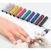 Super Long Mini Sanding Band 50pcs/box 3.1mm Grind Ring Natural Nail Polishing Manicure Tools Sanding Bands for Nail Drill Bits