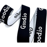 OEM Low Price Custom Color Nylon Elastic Waistband Drawcord Elastic Band Print Clothing Accessory Jacquard Elastic Band