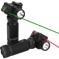 Hot Sale OEM ODM 200 Lumens 20mm Base Mount Tactical Red Laser Scope LED Flashlight Combo With Handle