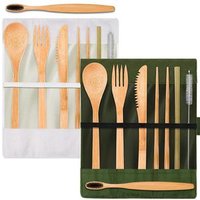 Eco Friendly Reusable Bamboo Travel Cutlery Set