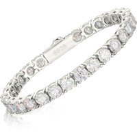 3mm-6mm 925 Sterling Silver VVS Moissanite Tennis Bracelet Pass Diamond Test Free Engraved Bling Men's Fine Jewelry for Women