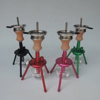 2019 new desgin high quality mini hookah Premium aluminum alloy hookah shisha cute feet hookah shisha