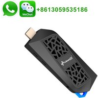 MEEGOPAD Smart Mini TV/PC Stick Win 10 Slim PC Stick with Fan Intel Atom Cherry Trail x5-Z8350 CPU All in One PC