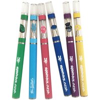 Moonrock clear vape battery 310mah buttonless vape battery 510 thread with Moonrock packaging box