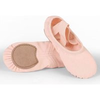 Top Quality High Elastic Brown Ballet Dance Shoes Split Sole Ballerina Slippers Gymnastic Canvas Stretch Dancing Shoes for Girls
