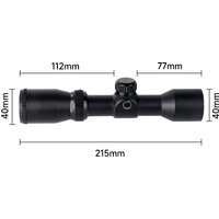SYQT 1.5-5X32 Long Distance Reticle Sight Outdoor Sports Optics for Hunting & Range Shooting Scope Accessory