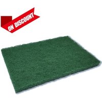 cleaning products green nylon abrasive dish scouring pad