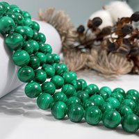 Wholesale Natural AAA Malachite Gemstone Loose Beads for Jewelry Making 4mm 6mm 8mm 10mm 12mm