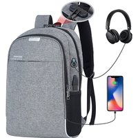 Large Capacity Nylon Waterproof Women's Backpack with Custom Logo Business Style Zipper Closure Polyester Lining Letter Pattern