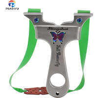 PIAO YU Stainless Steel Slingshot Shooting Outdoor Light Luxury Activity Slingshot Hunting Shot Products