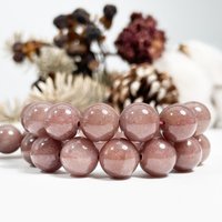 Wholesale Natural a Grade Purple Quartzite Beads for Jewelry Making Round Purple Quartzite Gemstone Beads