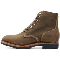 Goodyear Men's Chukka Boots Ankle Height Western Desert Shoes Top Grade Cow Leather Lace-Up Genuine Leather Lining Height Winter