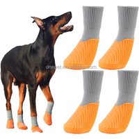 Breathable Dog Shoes Waterproof Sports Running Boots for Medium Large Dogs Non-Slip Rain Shoes for Outdoor Winter Summer