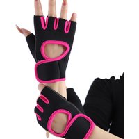 Custom Fingerless Sport Gym Gloves for Weight Lifting Fitness Training Workout