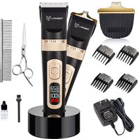 Electric Pet Dog Cat Hair Clippers Trimmer Professional Remover Pet Hair Trimmer Dog Clippers Grooming Hair Clipper