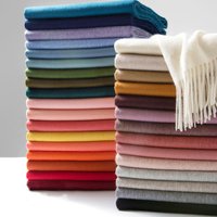 Winter and Autumn Soft Warm Camel Cashmere Throw Winter Cashmere and Wool Blending Oversize Shawl Cashmere Wrap for Women