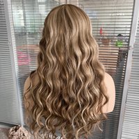 Body Wave 13x4 Lace Front Wig European Human Hair Wigs Highlights Blonde Color Cuticle Aligned Transparent Hd Lace Front Wigs