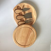 Wood Cheese Board 3 Piece Tool Set