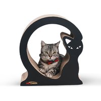Wholesale Eco-Friendly Cat Toy Corrugated Cardboard Cat Scratchers Box Interactive Toys with Mouse
