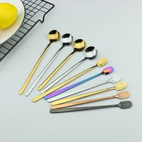 Amazon Top Seller 2019 Eco Friendly Tea Spoon Stainless Steel Spoon Coffee Spoon Gold Rose Gold