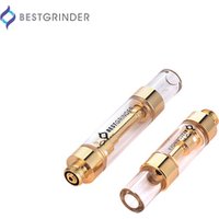 Best Grinder Tech New Vape Cartridge with Glass Mouthpiece for CBD thick oil